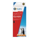 Cartouche compatible Canon CLI-531 - noir - G&G
