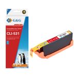Cartouche compatible Canon CLI-531 - cyan - G&G