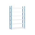 Paperflow Rang'ECO - rayonnage 6 tablettes - H200xL125xP54 cm - élément de départ
