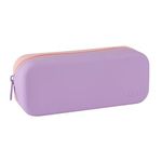 NORDIK - Trousse Silicone - 1 Compartiment - Lilas Rose