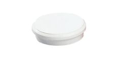 Dahle - Pack de 6 aimants - 2,4 cm - blanc