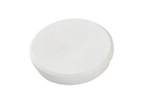Dahle - Pack de 4 aimants - 3,2 cm - blanc