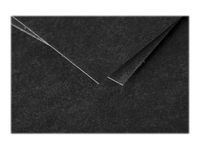 Clairefontaine Pollen - Noir - 106 x 213 mm - 210 g/m² - 25 carte(s) cartes pliées en deux