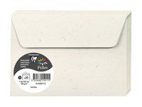 Clairefontaine Pollen Natura Collection - Enveloppe - 162 x 114 mm - portefeuille - côté ouvert - pack de 20