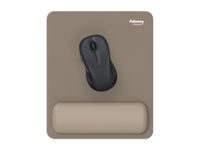 Fellowes Breyta - Tapis de souris avec repose-poignets - sable