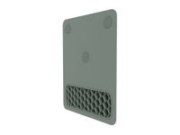 Fellowes Breyta - Tapis de souris avec repose-poignets - vert gris