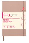 Rhodia - Carnet A5 ligné - 14,8 x 21 cm - Touche de rose