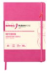 Rhodia - Carnet A5 ligné - 14,8 x 21 cm - Fuchsia