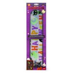 LEGAMI - Set d'Autocollants en Gel pour Fenêtre Large