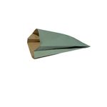 250 Pochettes kraft - sans soufflet - 12 cm x 20 cm - vert