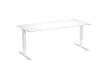 Bureau électrique - L160 - plateau blanc