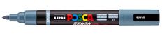 Posca - Marqueur peinture pointe brush moyenne - gris ardoise