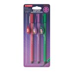 STABILO Pen 68 KPop Demon Hunters - Feutre - Pack de 3 avec pendentifs charms