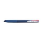 Stylo bille 4 couleurs Pilot super Grip corps bleu