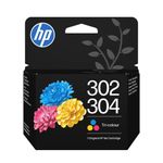 HP 302/304 - 3 couleurs - cartouche d'encre originale