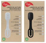 Mini lampe SMILE "Flex" - Lampe de lecture rechargeable - blanc ou noir