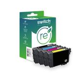 Cartouche remanufacturée EPSON 603XL - pack de 2 - noir, cyan, magenta, jaune - Switch