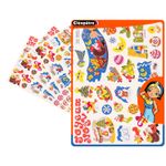 Cléopâtre - 128 Gommettes Noël - Multi Formes - Loisirs Créatifs