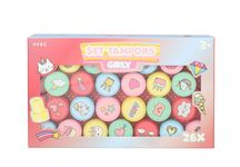 SET 26 Tampons Pré-encrés Licornes