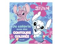 Disney Stitch Je Colorie Avec des Contours Colores
