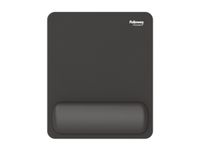 Fellowes Breyta - Tapis de souris avec repose-poignets - noir