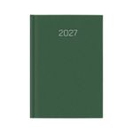 Agenda anual Premium Boost día página - verde metal