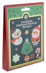 Kit 12 autocollants Noël - Peinture diamant - Loisir créatif