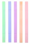 5 Surligneurs Double Pointe Fluorescents - Assortis