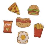Lot de 6 Magnets Décor Fast Food