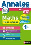 Annales Maths - 1re - Tronc Commun