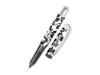 ONLINE Schreibgeräte College - Stylo plume - Plume M - Encre bleue - Corps plastique floral