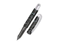 ONLINE College Black Dragon - Stylo plume - Pointe M (0,5 mm) - Encre bleu royal - Corps noir