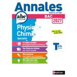 Annales ABC du BAC 2027 Physique-Chimie Terminale Générale - Nathan