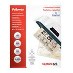 Fellowes - 500 pochettes de plastification A4 (216 x 303 mm) - 125 microns - brillantes