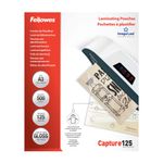 Fellowes - 500 pochettes de plastification A3 (303 x 426 mm) - 125 microns - brillantes