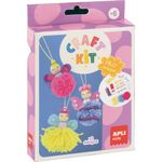 APLI Kids - Kit créatif Fées - Fabrication et décoration de 3 figures de fées - À partir de 6 ans