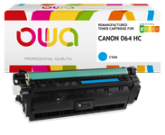 Cartouche laser remanufacturée Canon 064H - cyan - OWA