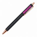 Woom - Stylo à paillettes - Bringueuse - Noir