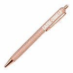 Woom - Stylo à paillettes - Casse Couille - Rose Gold