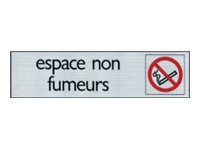Pickup - Plaque de signalisation - 165 x 44 mm - espace non fumeur