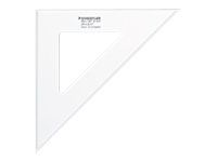 Staedtler Mars équerre professionnelle 31 cm  45°, 45°   Plexiglas