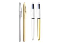 BIC Shine - 4 Stylos à bille - Christmas