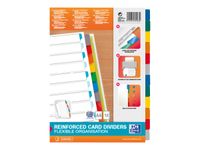 Oxford StrongLine - Intercalaire 12 positions - A4 - carte blanche