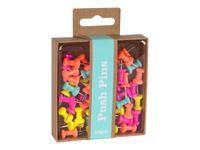 Apli Fluor Collection - 50 Punaises - couleurs assorties