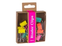 Apli Fluor Collection - 12 Pinces clip - couleurs assorties