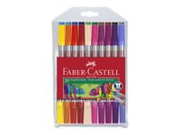 Faber-Castell - 20 Feutres double pointe - couleurs brillantes