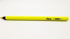 Apli Agipa - Crayon de couleur triangulaire Jumbo - jaune fluo