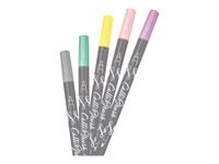 Online Calli.Brush Classic - 5 Feutres stylos pinceaux à double embout - couleurs pastels assorties