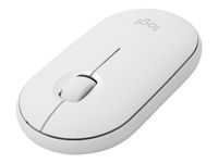 Logitech Pebble M350 - souris sans fil silencieuse - blanc cassé