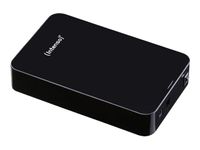 Intenso Memory Center - Disco duro - 4 TB - externo (sobremesa) - 3.5" - USB 3.0 - 5400 rpm - búfer: 32 MB - negro